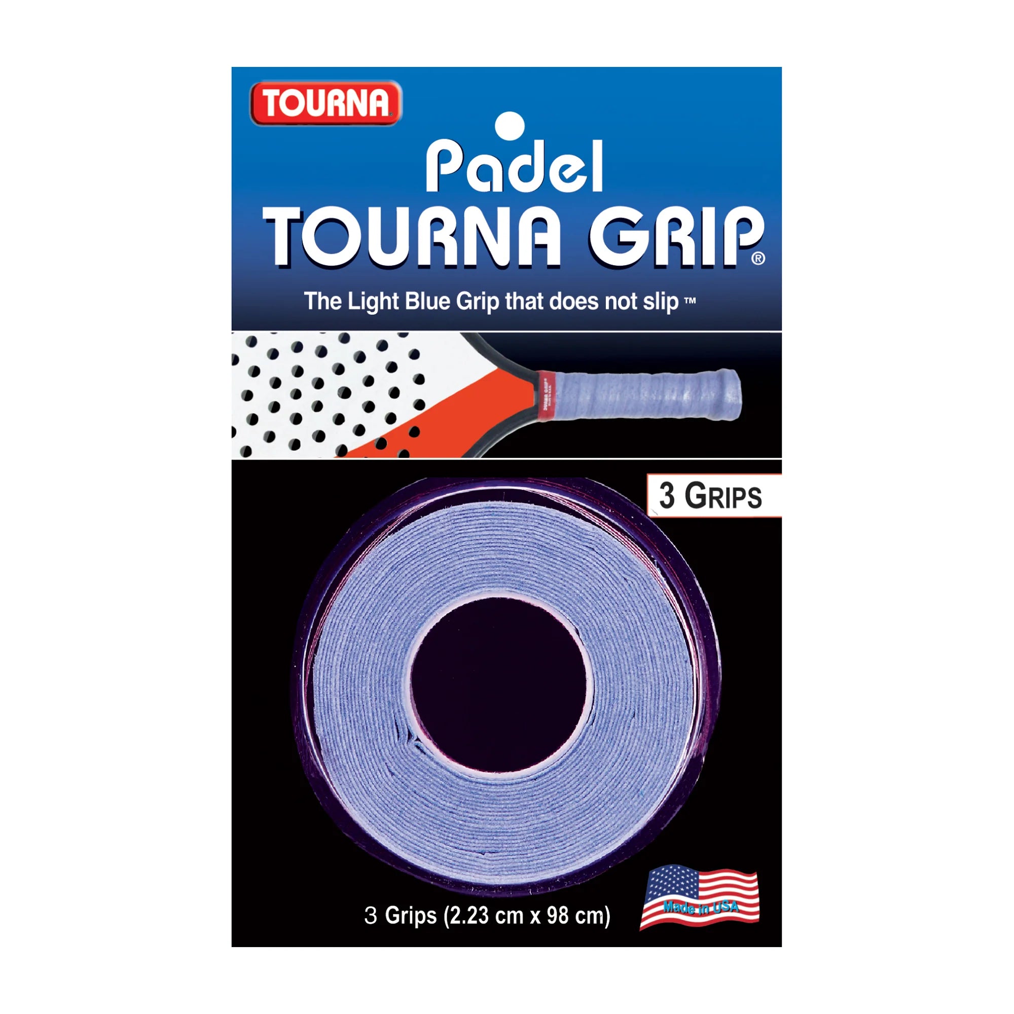Padel Tourna Grip Blue (3 Pack)