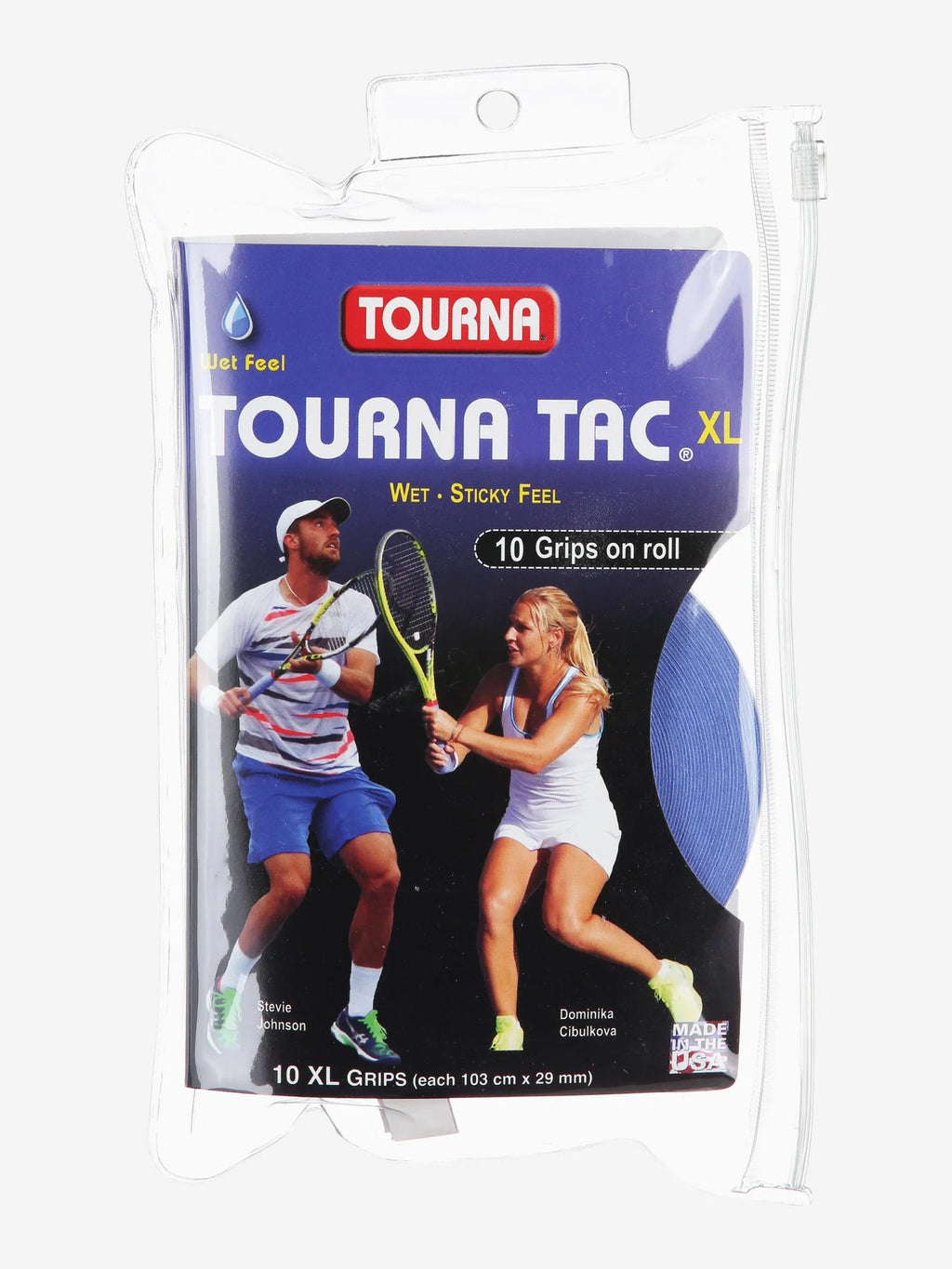 Tourna Tac XL Blue (10 Pack)